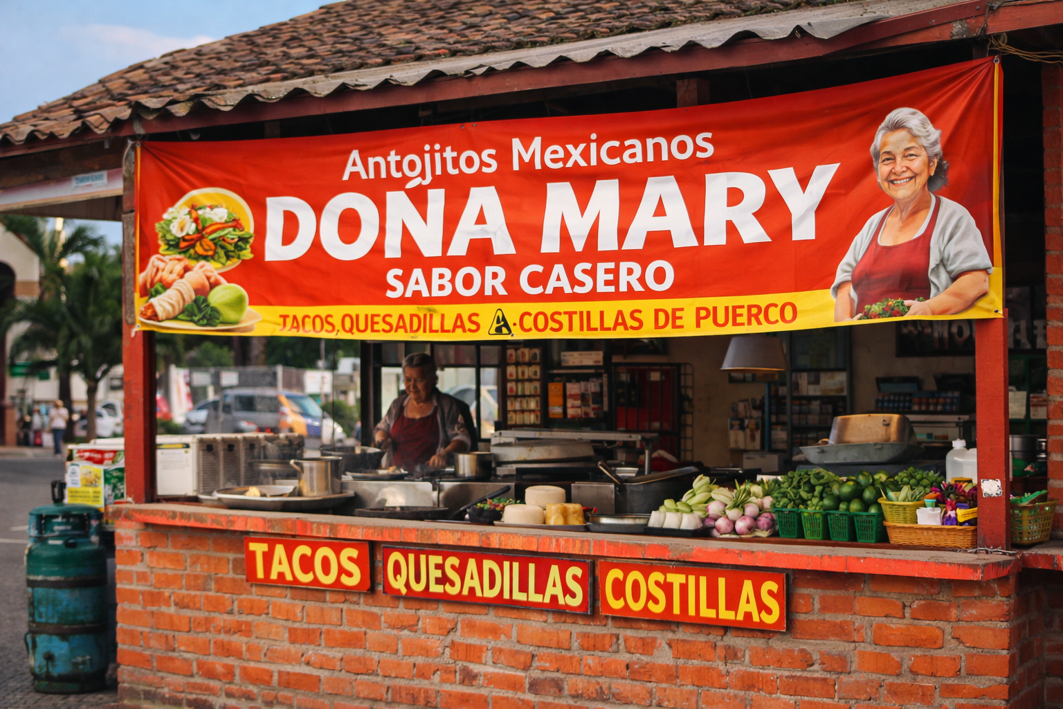 Lona comida